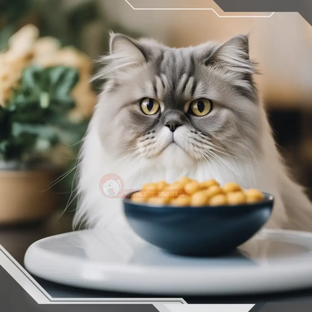 غذای مناسب جلوگیری از تجمع مو در معده گربه پرشین