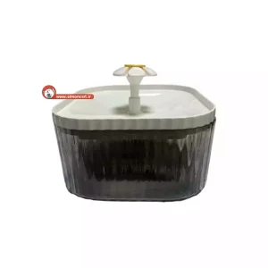 آبخوری اتوماتیک فواره ای گربه مدل گل ۲٫۵ لیتر