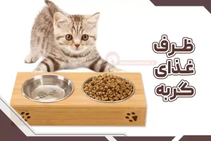 ظرف غذای گربه
