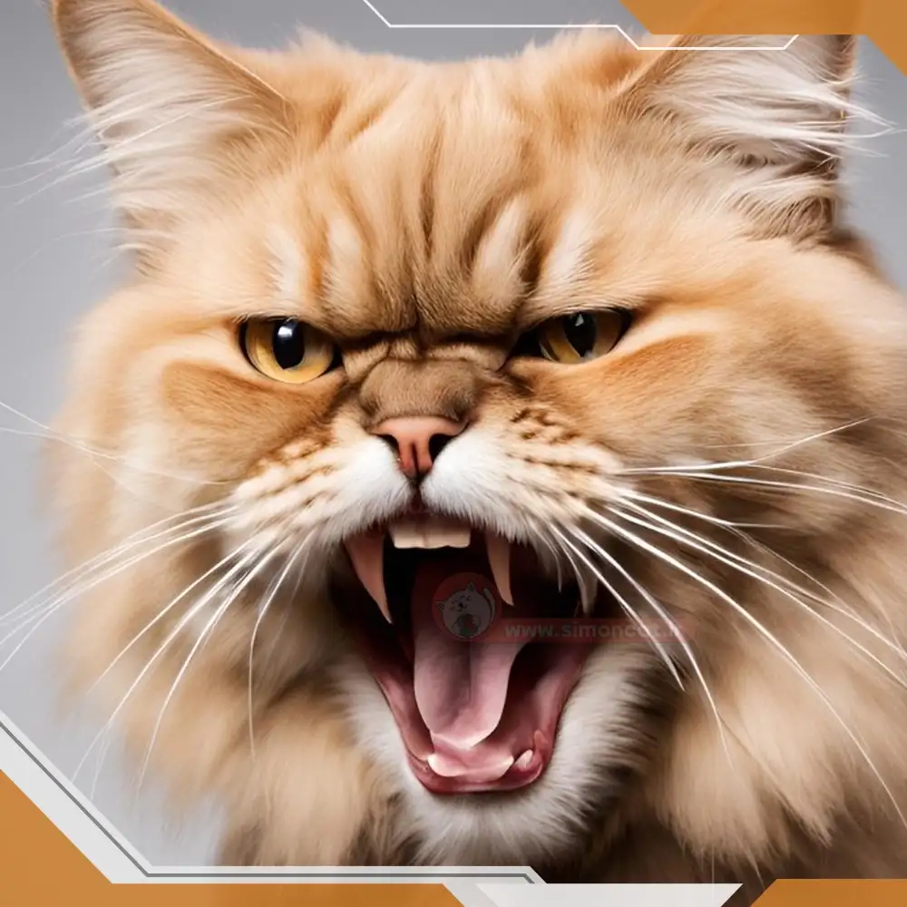 نشانه های پرخاشگری گربه