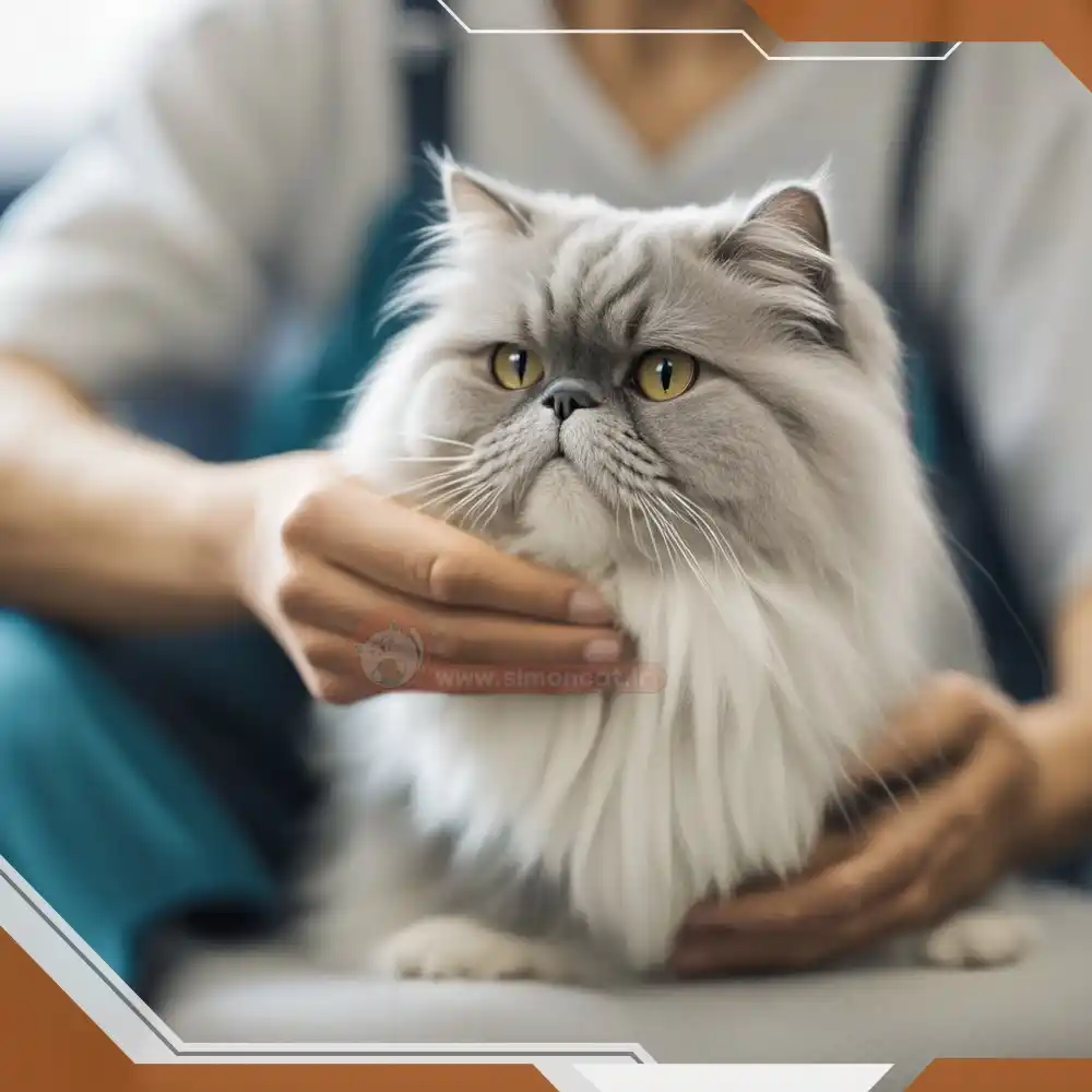 آرایش کردن موی گربه پرشین