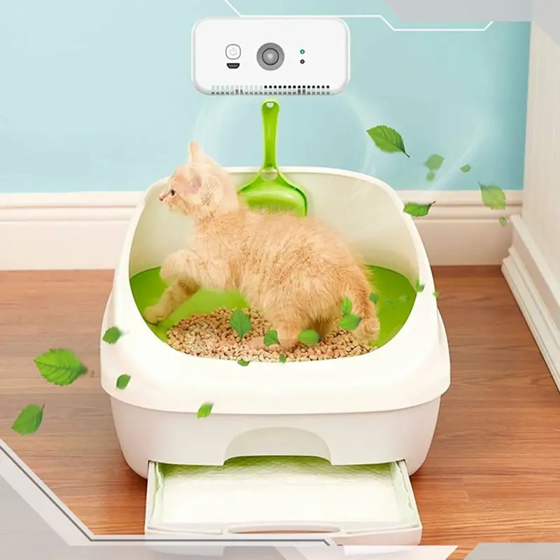 ظرف خاک گربه اتوماتیک