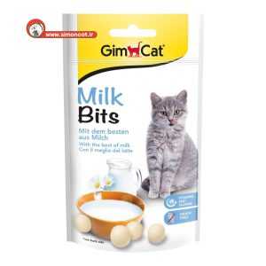 مکمل قرص گربه Milk Bits جیم کت