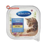 ووم گربه وینستون نوع گوشت مرغ و بره