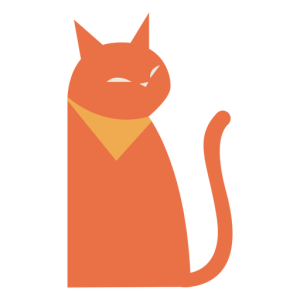 نماد گربه نارنجی