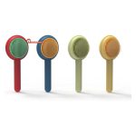 برس گربه با دکمه تخلیه مدل همبرگری