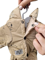 تصویر لباس گربه و سگ مدل کاپشن براق snooby