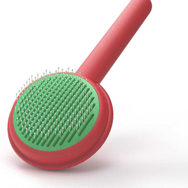 عکس برس گربه با دکمه تخلیه مدل همبرگری