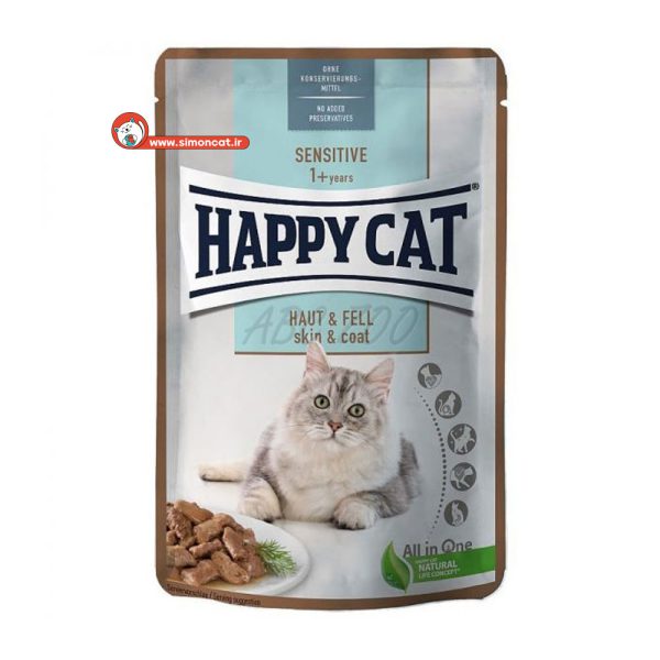 پوچ گربه تقویت کننده دستگاه گوارش Happy Cat