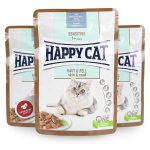 پوچ گربه تقویت پوست و مو هپی کت