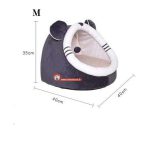 تخت خواب گربه و سگ مدل غاری