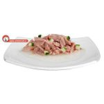 تصویر غذا کنسرو گربه جیم کت مدل ماهی و کدو