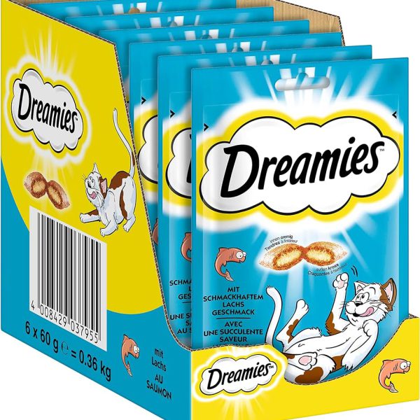 عکس تشویقی گربه Dreamies طعم ماهی سالمون