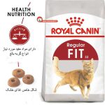 عکس غذای خشک گربه رویال کنین مدل فیت