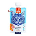 پودینگ گربه ونپی مرغ و هویج