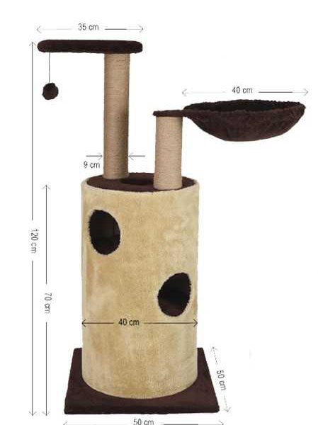 ابعاد اسکرچر گربه مدل انجیر