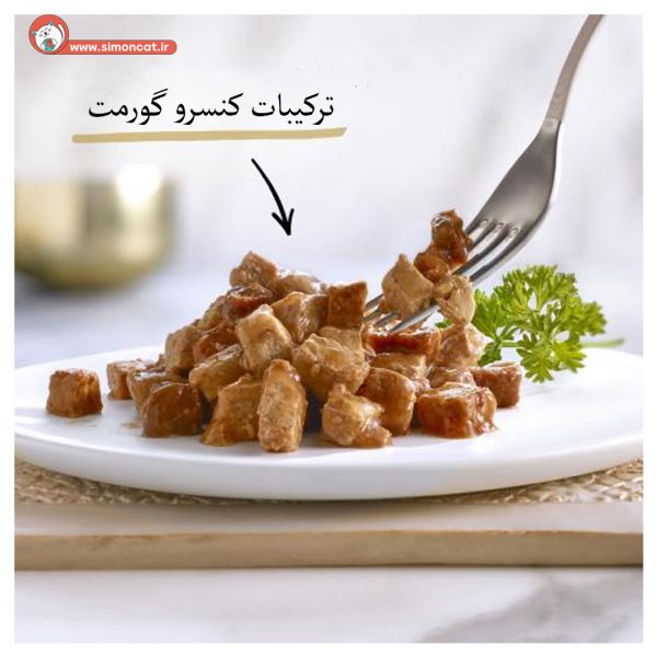 ترکیبات کنسرو گربه گورمت