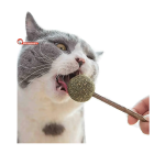 تشویقی گربه آبنبات چوبی کت نیپ دار