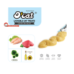 تصویر بستنی گربه اوکت طعم مرغ و ماهی تن