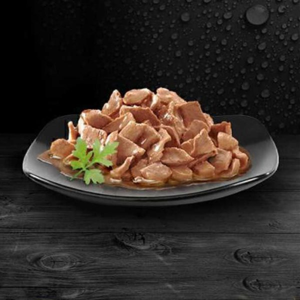 عکس پوچ گربه شبا پک 6 عددی گوشت و ماهی تن