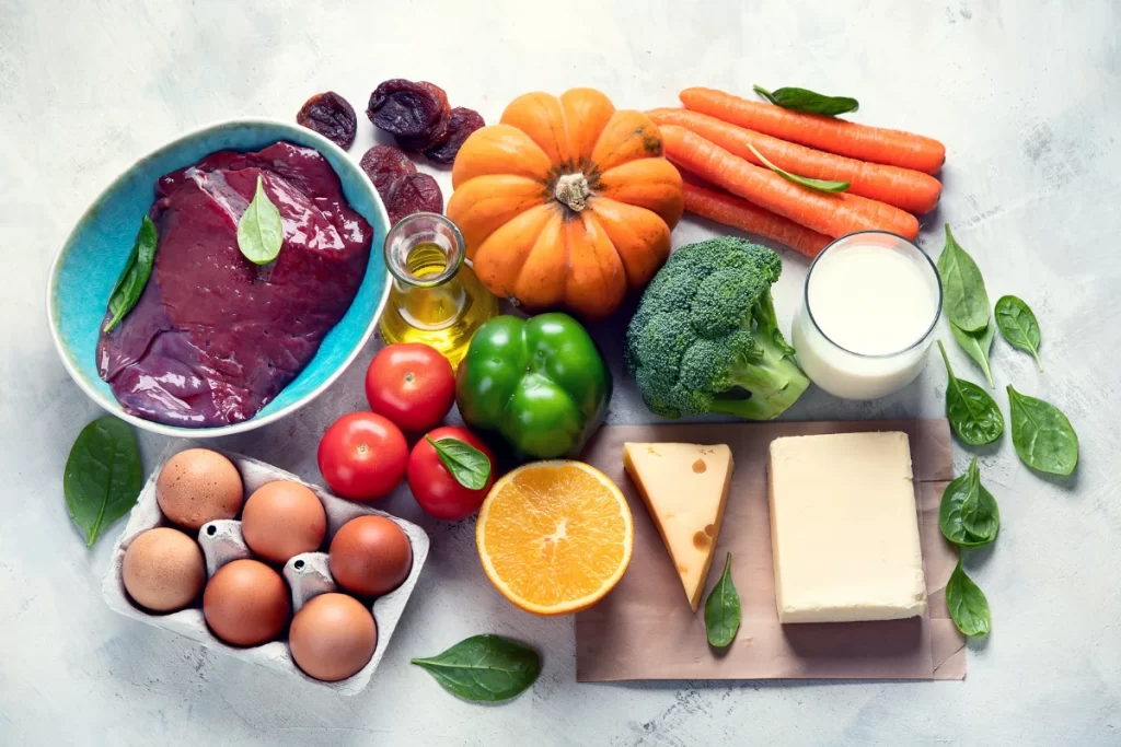 بتاکاروتن در مواد طبیعی