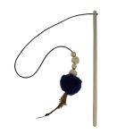 عکس چوب اسباب بازی گربه خز و توپ دار