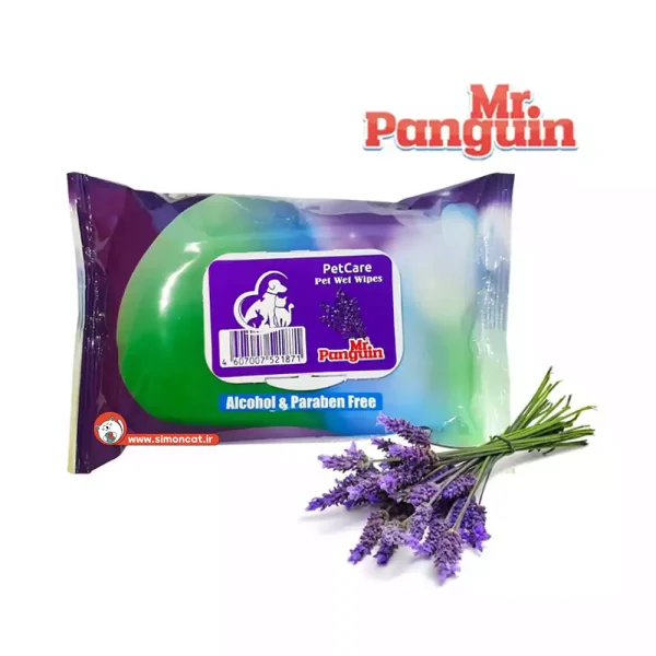 دستمال مرطوب حیوانات خانگی