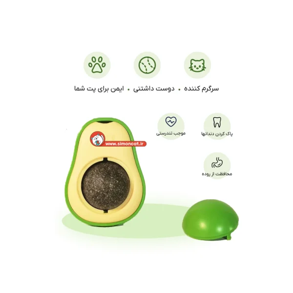 عکس آبنبات تشویقی گربه مدل دیواری