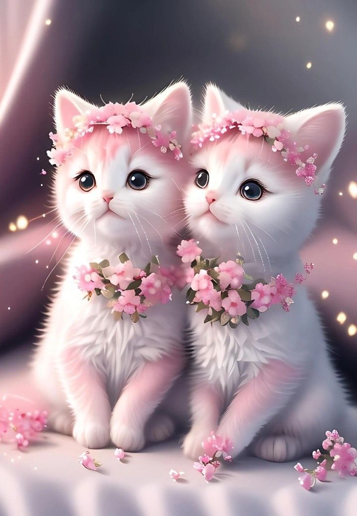 عکس گربه عاشقانه برای پروفایل