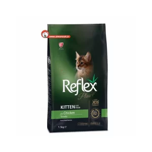 غذا خشک بچه گربه رفلکس پلاس Kitten با طعم مرغ