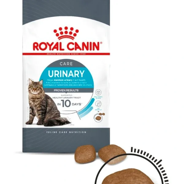 غذا خشک گربه رویال کنین مدل یورینری کر