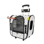 کیف حمل سگ و گربه ترولی چرخ‌ دار