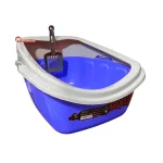ظرف خاک گربه لبه دار جورج به همراه بیلچه cat litter box