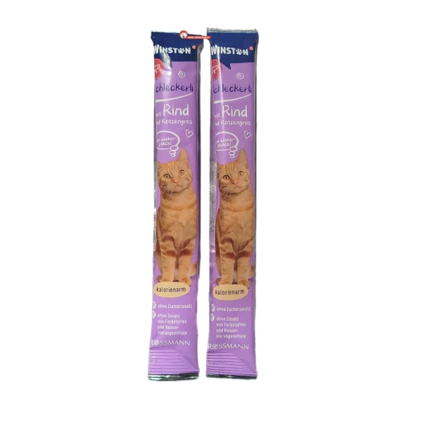 بستنی گربه وینستون طعم گوشت گاو