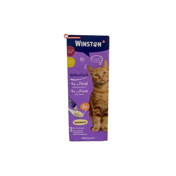 بستنی گربه winston طعم پنیر
