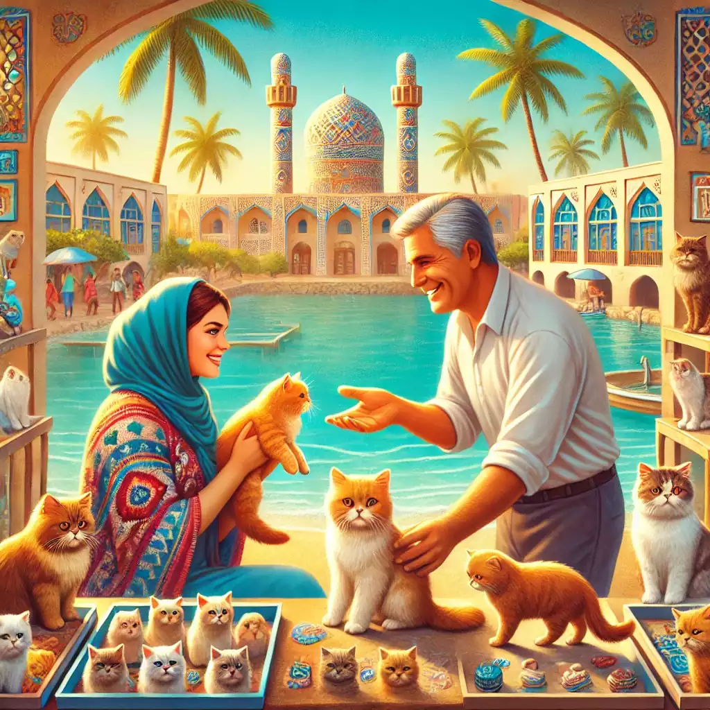 خرید گربه در جزیره کیش