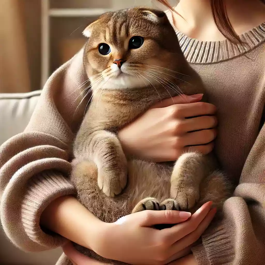گربه اسکاتیش بغلی
