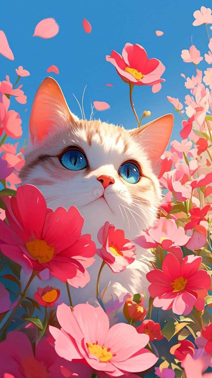 عکس گربه فانتزی کارتونی