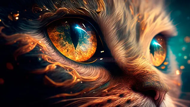 عکس گربه فانتزی