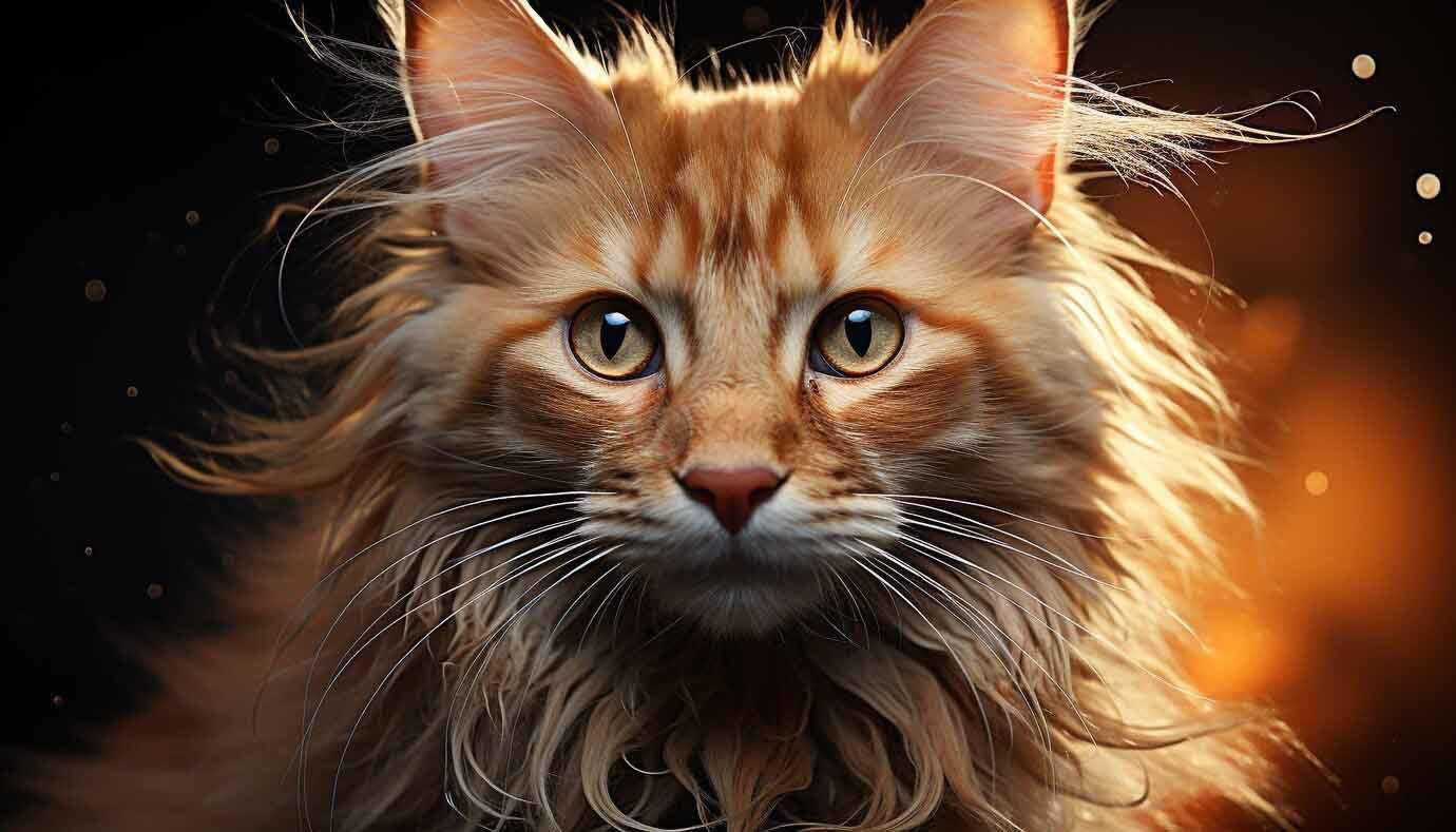 عکس گربه پشمالو برای پروفایل