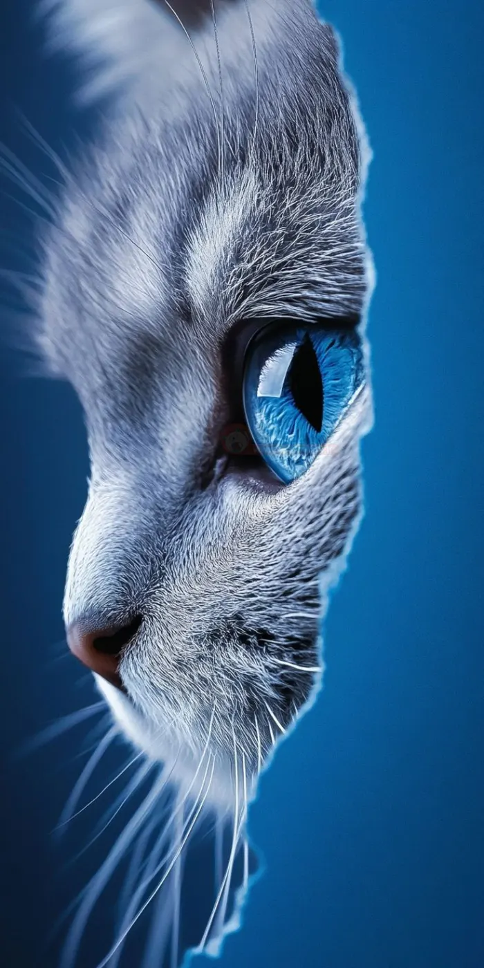 پس زمینه گربه