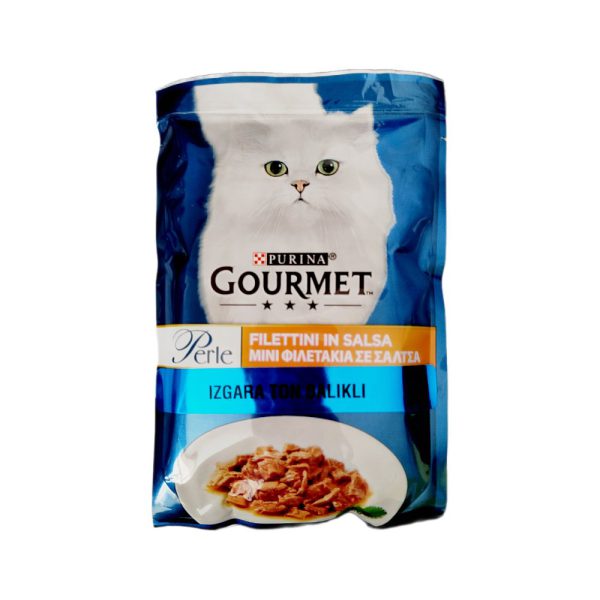 پوچ گربه گورمت با طعم ماهی تن