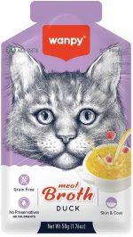 آبگوشت گربه Wanpy با طعم گوشت اردک