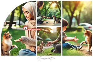 ارتباط با گربه خیابانی