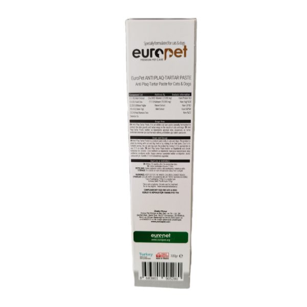 خمیر ضد پلاک دندان سگ و گربه europet