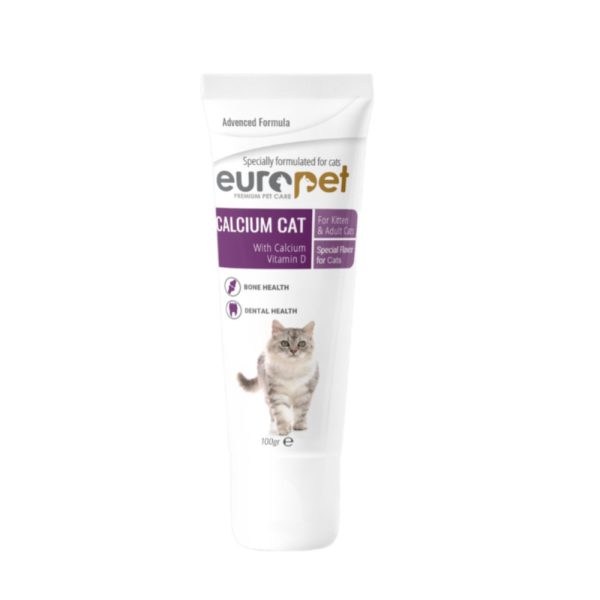 خمیر گربه کلسیم europet