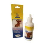 محلول پاک کننده گوش سگ و گربه اچ اند جی