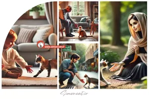 چگونه با گربه دوست شویم؟