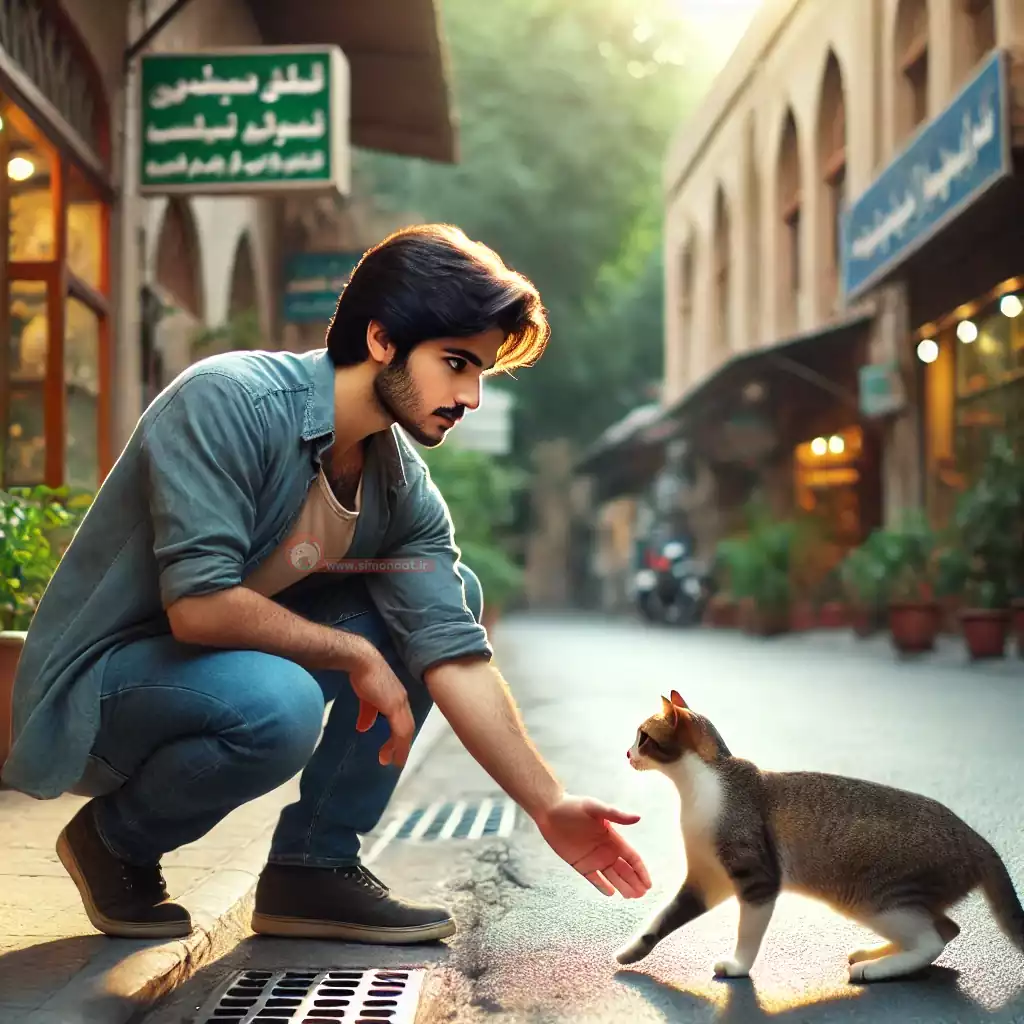 چیکار کنم گربه ازم نترسه؟