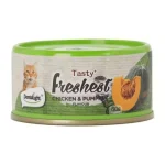 کنسرو گربه دنتالایت مرغ و کدو تنبل